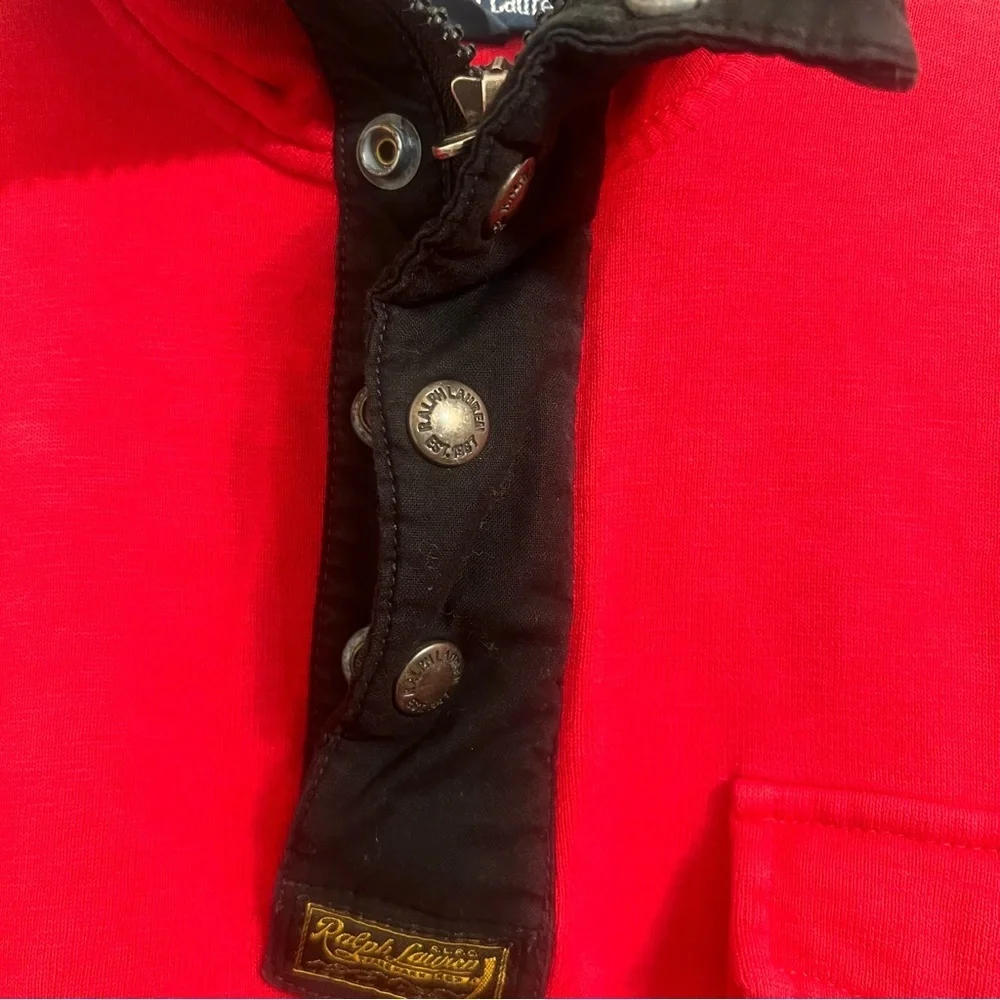 Polo Ralph Lauren sweater Men's Red pullover Crewneck M vintage 90s y2k casual